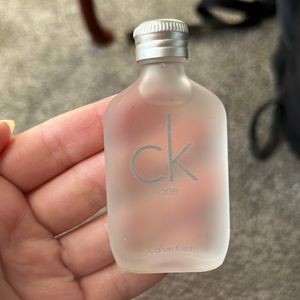 Calvin Klein ONE perfume never used but has been opened!! Size 0.5 OZ